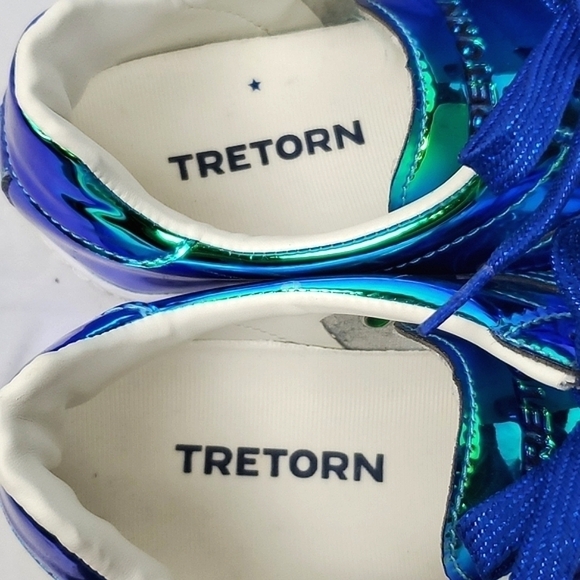 Tretorn Camden 5 Aqua Iridescent Sneaker - Picture 7 of 8